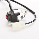 Black Replacement Parts Easy Installation Star Stop Dirt Bike ATV Switch Button