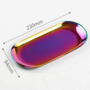Storage Tray Oval Dotted Fruit Plate Small Items Jewelry Display Tray -230x O4T3