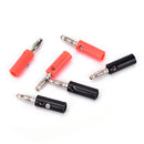 10pcs/lot 4mm nickel plated banana plug banana connector plugsã€NME
