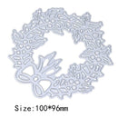 Wreath Cutting Dies Stencils Scrapbook Embossing DIY Craft Gift Album Card