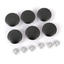 Jeans Glossy Buttons Hammer on 20mm Pack of 12 Sets DIY Replacement Black