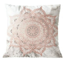 Geometric Leaves Cushion Covers Short Plush Throw Pillow Covers 45Cm X 45Cm