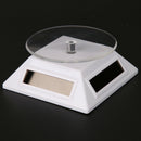 Solar Showcase 360 Turntable Rotating Jewelry Watch Ring Display Stand 037 SN9F