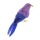 Artificial Small Feathered Foam Birds DIY Home Decor Photo Props Colorful