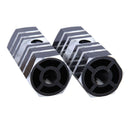 2pcs BMX Mountain MTB Bike Bicycle Alloy Axle Pedals Foot Stunt Pegs Black