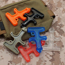 2Pc Pocket Hard Tool Camping Outdoor Emergency Rescue Survival Self-defense Tool