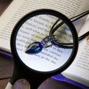 45X Multiple 3 LED Handheld Magnifier Magnifying Glass Lens Jewelry Loupe Light