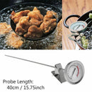 Frying Oil Fryer Fries Fried Chicken Wings BBQ Grill Thermometer Long Probe 40cm