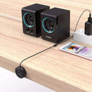 Orico Usb Car Bluetooth 4.1 Receiver Hands Free Kit 3.5Mm Aux Music Speaker W5F4