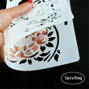 DIY Craft Mandala Stencils Template For Walls Painting Scrapbooking Stamping H7
