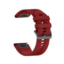 Replacement Soft Silicone Bracelet Strap WristBand 26Mm for Fenix3/3HR Red