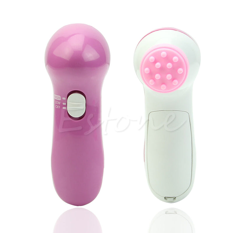 Cleansing Massager 6 In 1 Smoothing Body Face Skin Care Facial Beauty Massager