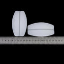 1 Pair of Non-Slip Silicone Bra Strap Cushions Shoulder Pads-White