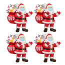 2020 Christmas Personalized Santa Claus DIY Blessing Pendants Gifts A
