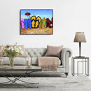 5D DIY Diamond Painting Kits Beach Slippers Full Round Drill Mosaic Crafts