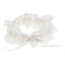 Wedding Celebration Bride Keepsake Beige Lace Crystal Bowknot Bridal Garter