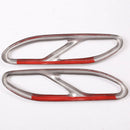 For Mercedes Benz S Class 2018 Car 304 Stainless Steel Exhaust Tailpipe Cov