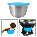 Reusable Coffee Filters Refillable Stainless Steel Coffee Capsule Pod Cups