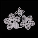 Flowers Pattern Metal Cutting Dies Stencil Scrapbook Paper Cards DIY Crafts JR