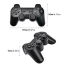 Wireless Gamepad Vibrator 2.4G Game Controller Joystick with Receiver for PS2