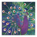 5D DIY Special Shaped Diamond Painting Peafowl Cross Stitch Craft Kits Wall Art