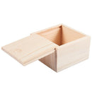 5X(Small Plain Wooden Storage Box Case for Jewellery Small Gadgets Gift Wo Q7I8)