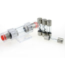 4 Pieces Car Audio Part Electronics 60A AGU Fuses with 4/8 Gauge Fuse Holder