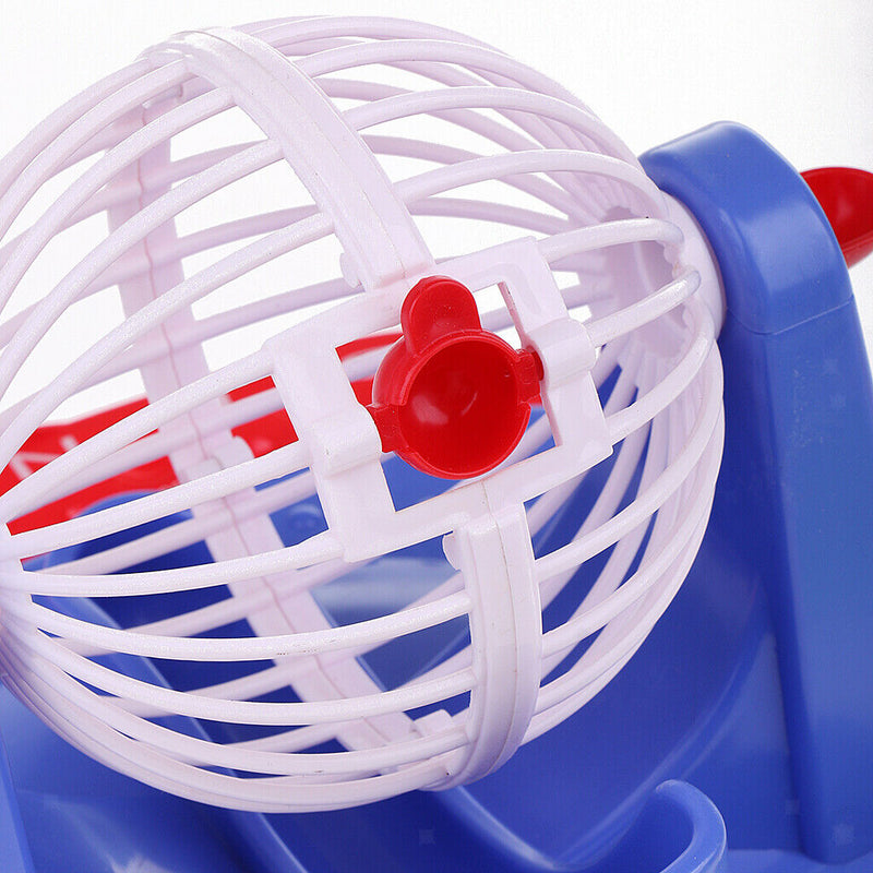 Deluxe Bingo Game Set - Includes 56 Cards, 100 Chips, Board, Cage & 75 Balls