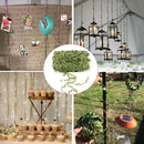 10M Nature Green Artificial Leaf Vine Wedding Decor Craft Wreath Flowers Garland