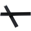 2Pcs 100 * 11 * 5mm Black Aluminum Chip Radiators Heatsi3C