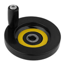 1 Pcs Revolving Handle Hand Wheel Lathe Milling Machine Rear Ripple Hand Wh H4U7