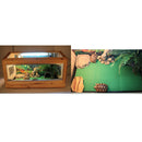 2|Pcs Reptile Bedding Mat, Simulation Jungle Style Lizard Carpet Terrarium