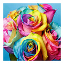 Rose 5D DIY Rhinestones Diamond Painting Embroidery Kits Cross Stitch Set(C