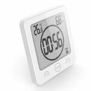 Bathroom clock waterproof shower clock timer sucker digital LCD display the H7O3