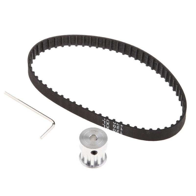 Lathe Drill Chuck Timing Pulley, Synchronous Wheel with 120XL Belt for Bench