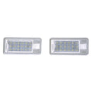 2 White 18 SMD LED License Plate Lights Lamps Bulbs for Audi A3 A4 8E RS4 A