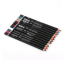 3in1 12 Colors Eyeliner Pencil Waterproof Eyebrow Pen Lip Stick Eyes Makeup
