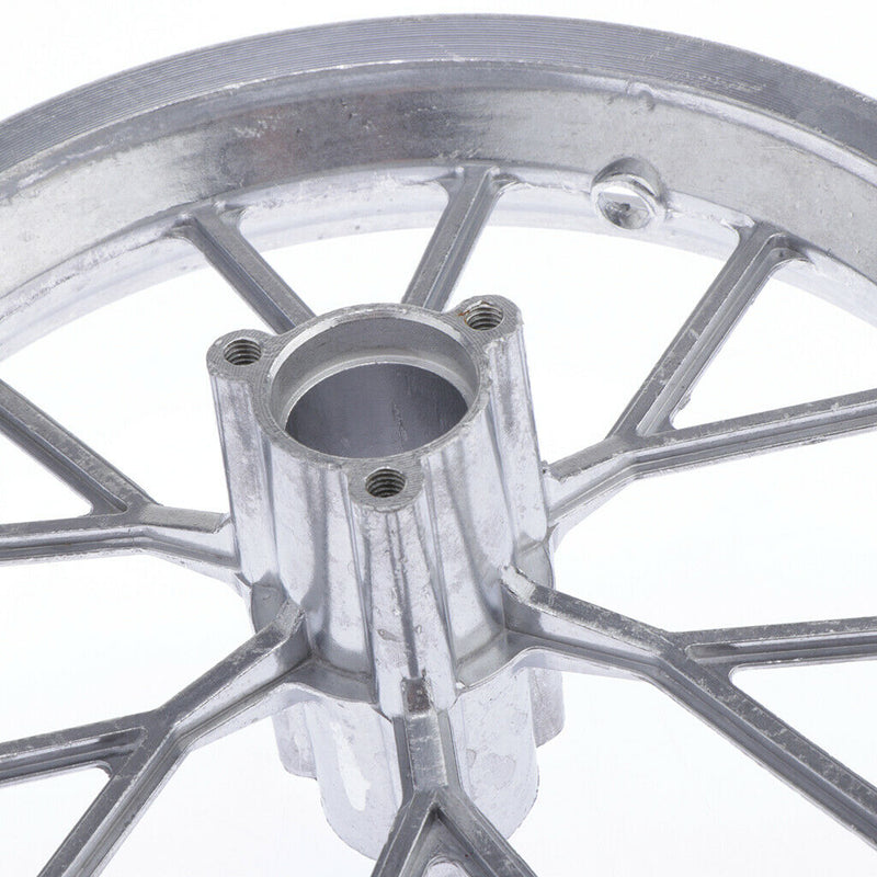 2pcs Moto Wheel Rims Tires Hubs Aluminum Alloy for 49CC Mini Motorcycle