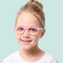 2pcs Fashion Kids Eyeglasse Blue