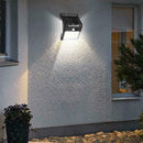 100 LEDs Waterproof Solar Power PIR Motion Sensor Wall Outdoor Garden Lamp X5G9