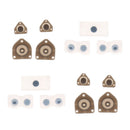 2 Set Conductive Rubber Pad Button Keys Kit Repair Part for PS4 Controller