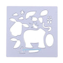 Dairy Cattle Cow Craft Puzzle Die Cutting Stencil Scrapbooking DIY Decor