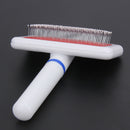 Red Puppy Cat Hair Grooming Slicker Comb Gilling Brush Quick Clean Tool Pet