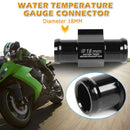 18mm Motorbike Water Temp Joint Pipe Sensor Gauge Radiator Hose Adapter