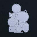 Cute Tree DIY Metal Stencil Scrapbook Craft Embroidery Cutting Die