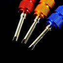 3PCS Valve Core Remover Installer Car Truck Bike Tube Tire Repair Tools