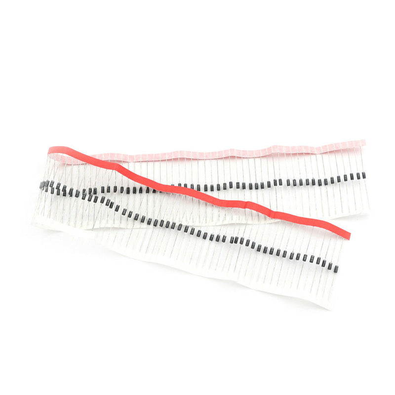 100Pcs DO-41 1N4007 Rectifier Diodes Electronic Components Supplies 1A 1200V Ew