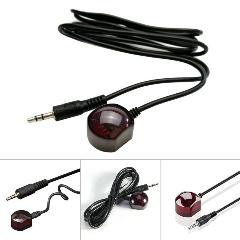 3.5mm IR Remote Receiver Extender Repeater Cable Line Adapter 1.5M For  AQC