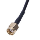 5M Black RP-SMA Male to Female Wifi Antenna Connector Extension Cable