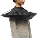 3x Black Hair Cutting Cape Umbrella Hairdressing Cloak Beard Shaving Kit